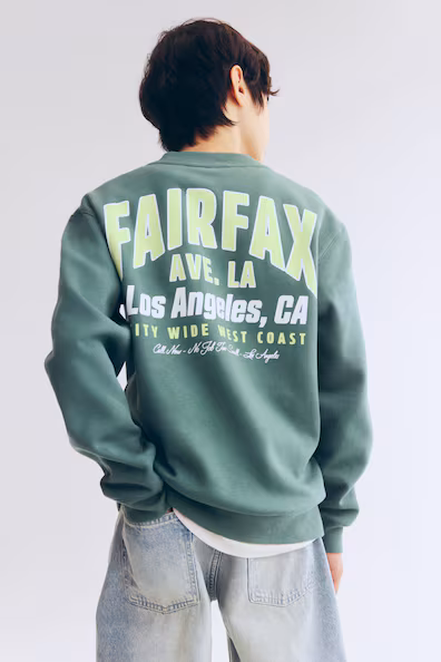 H&M Свитшот с принтом