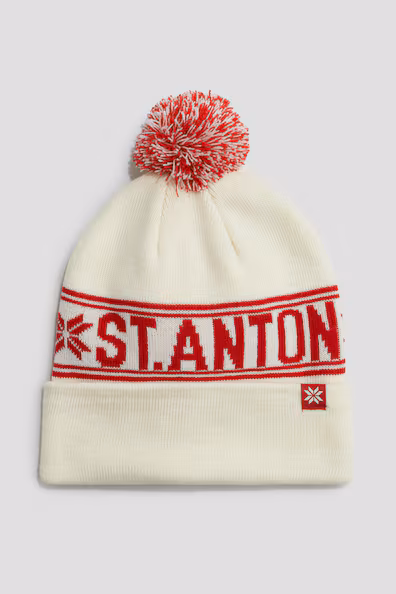 H&M Шапка в мелкую клетку с помпоном