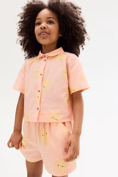 H&M Шорты из смесового льна