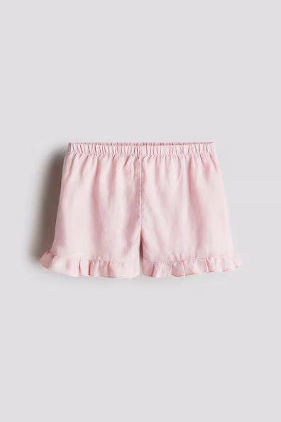 H&M Шорты из льна с оборками