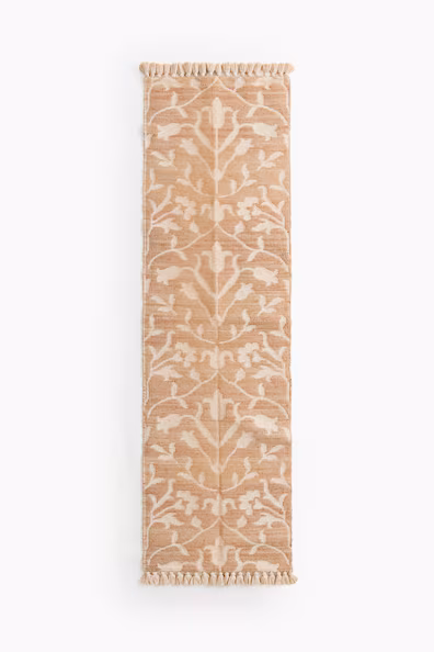 Цветочный коврик с примесью джута- Заказать в России