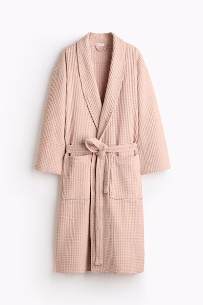 Халат с рельефной текстурой- Заказать в России