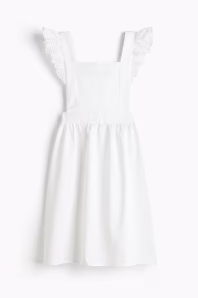 Фартук из хлопка с оборками