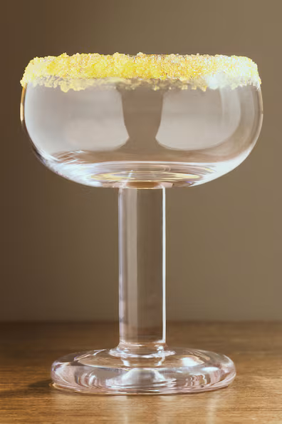 Набор из 2 бокалов из деланного стекла