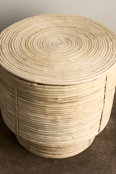 Корзина для хранения из ротанга