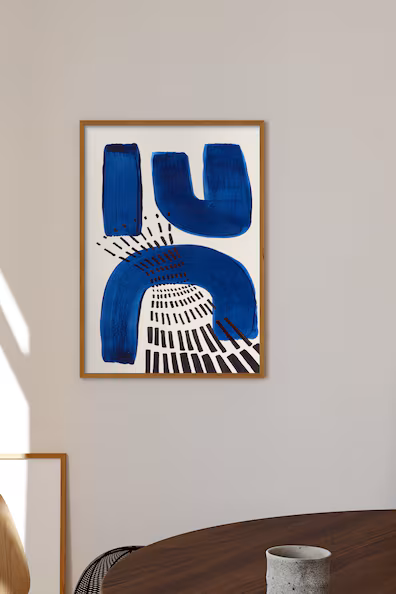 EJAAZ HANIFF - синий магнит