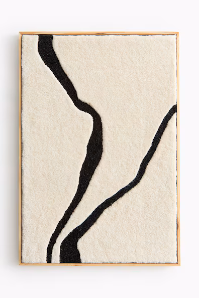 Большое настенное украшение из плюшевой шерсти- Заказать в России