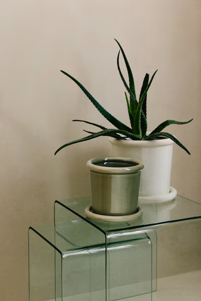 Ваза и поднос из фаянса- Заказать в России