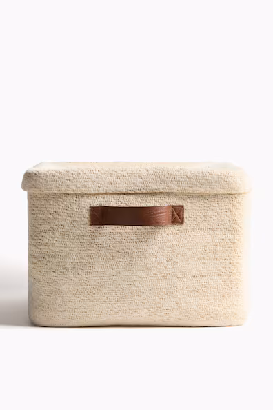 H&M Большая корзина для хранения из морской травы