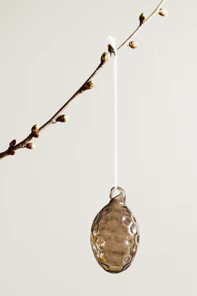 H&M Набор из 2 пасхальных украшений из стекла