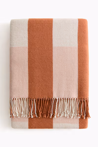 H&M Покрывало из ткани с жаккардовым узором