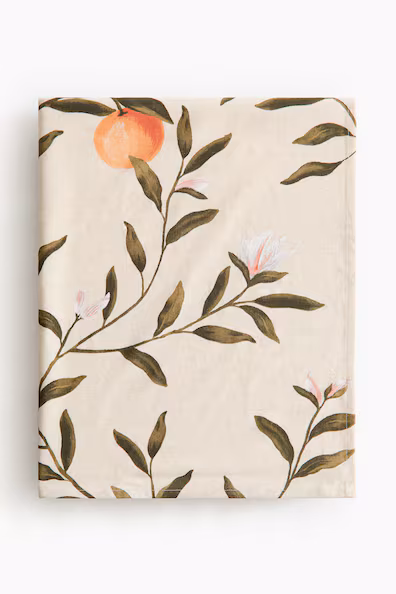 H&M Дорожка из смеси льна с узором