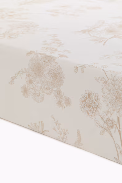 H&M Покрывало из атласа с принтом