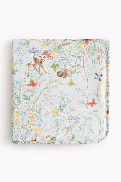 H&M Плед для младенцев из велюровой ткани с принтом