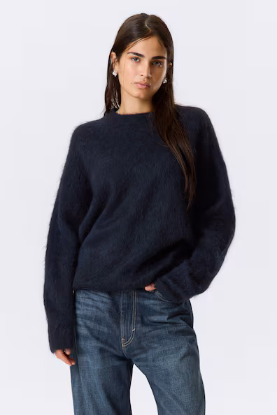 Свитер из мохера с увеличенными размерами- Заказать в России