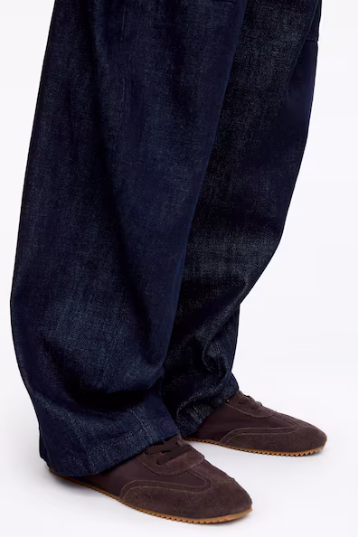 Кроссовки из замши и нейлона- Заказать в России