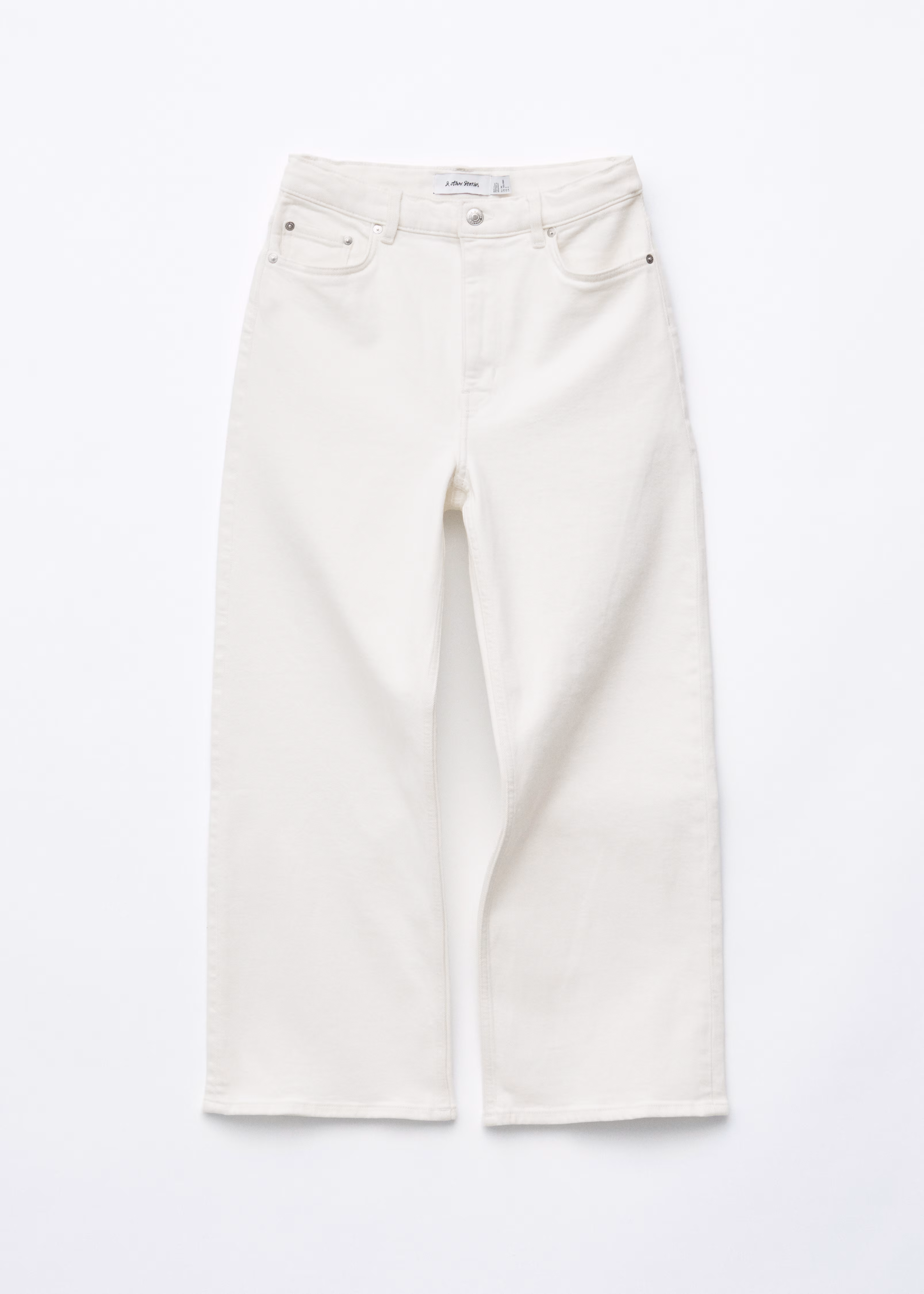 Широкие короткие джинсы- Заказать в России