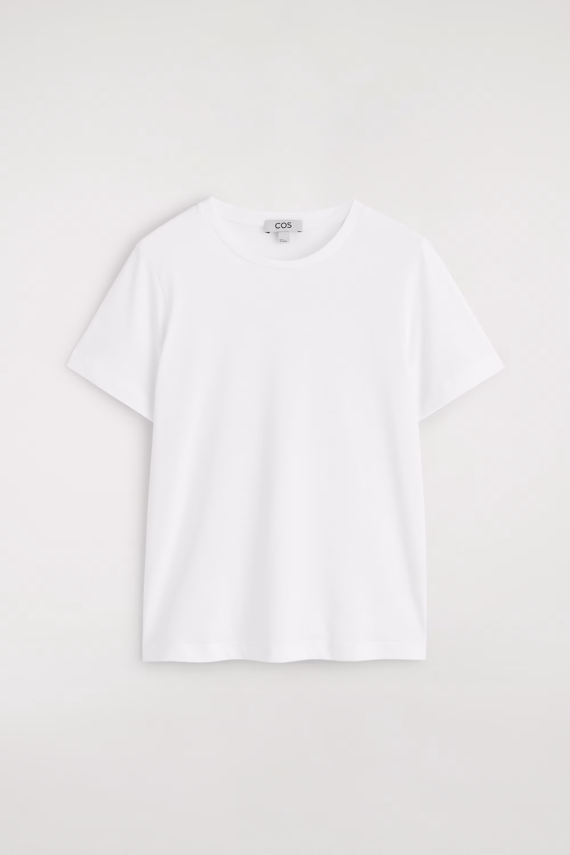 Футболка из хлопка с круглым вырезом- Заказать в России