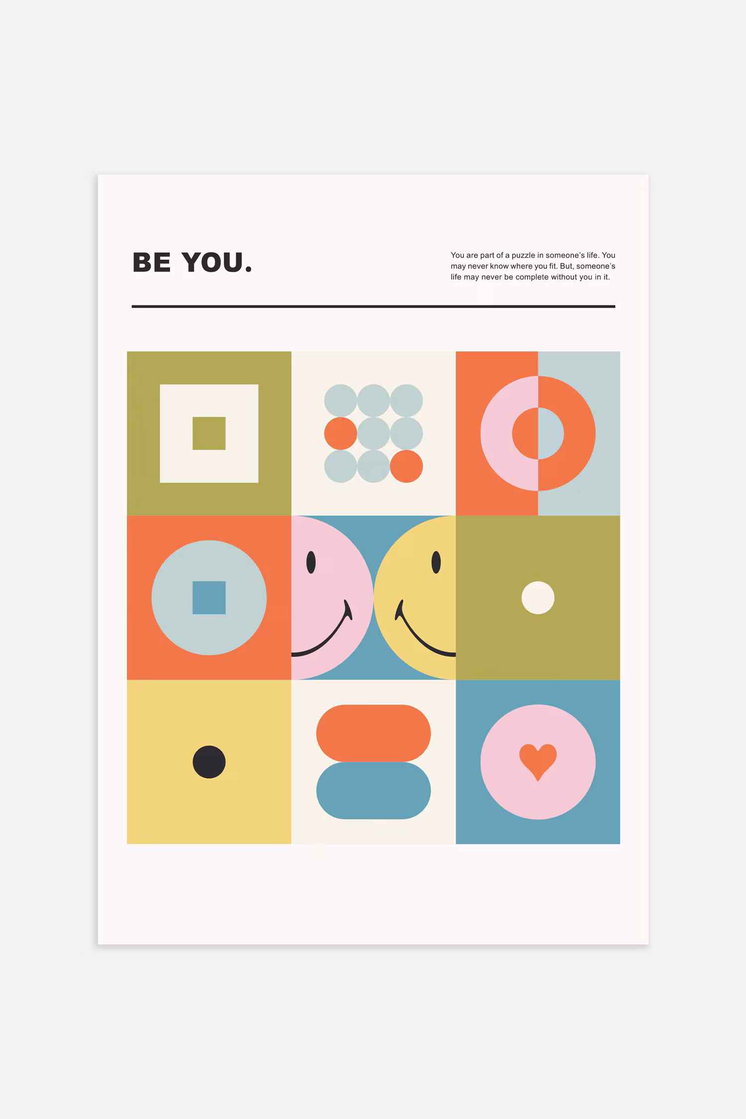 Постер smiley®- Заказать в России