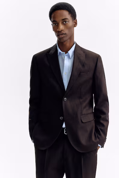 Пальто из смесового льна regular fit- Заказать в России