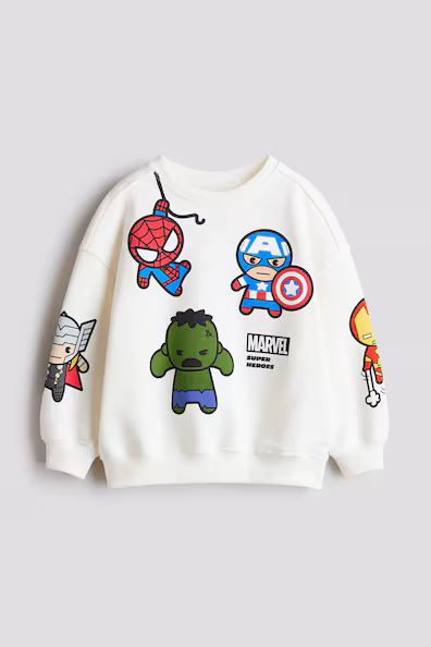 Свитшот с принтом- Заказать в России