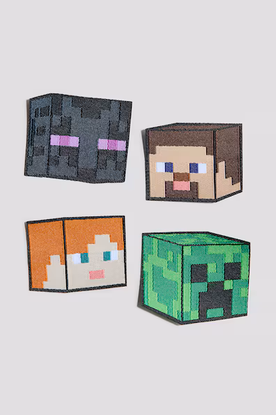 Набор из 4 нашивок- Заказать в России