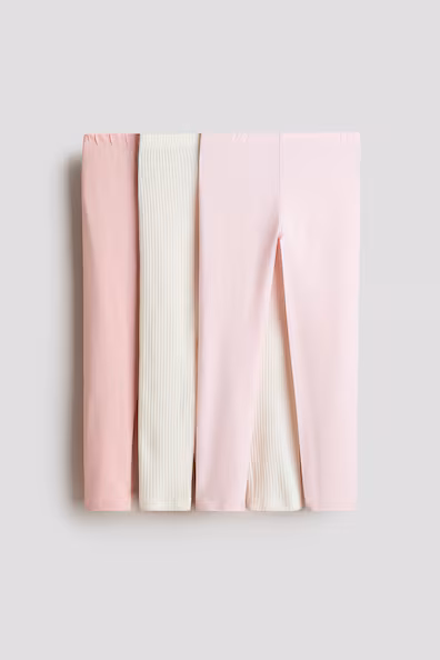 Набор из 3 леггинсов из хлопкового джерси- Заказать в России