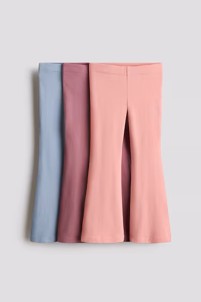 Набор из 3 леггинсов с расклешенным низом- Заказать в России