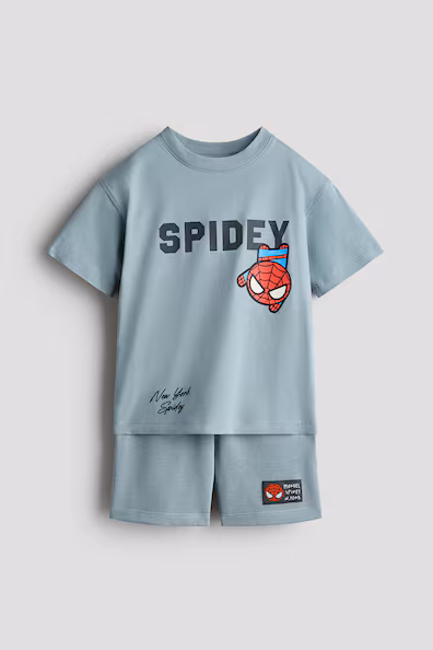 Набор из 2-х предметов с принтом