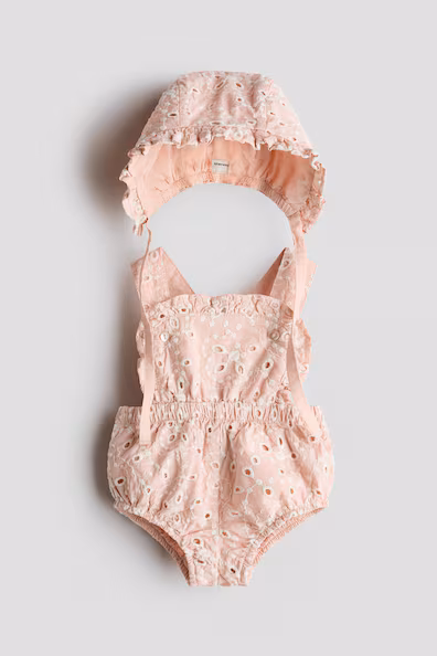 Комплект из 2 предметов с английской вышивкой- Заказать в России