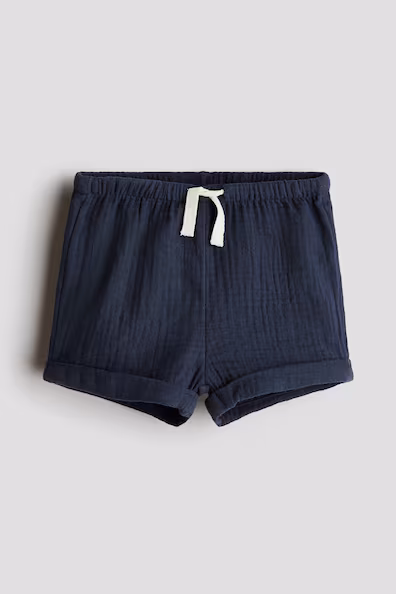 Шорты из муслинового хлопка- Заказать в России