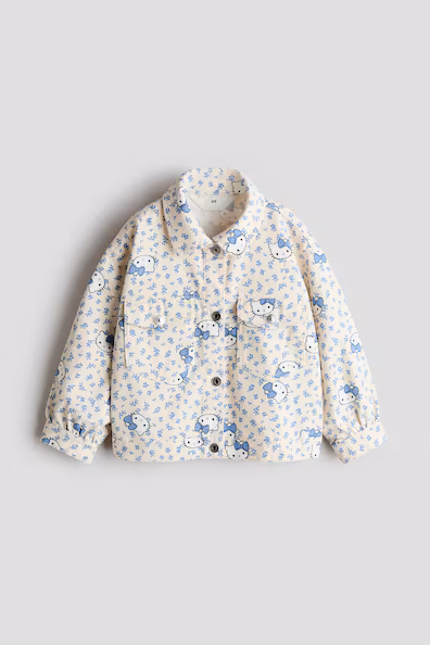 Куртка в клетку из серии hello kitty