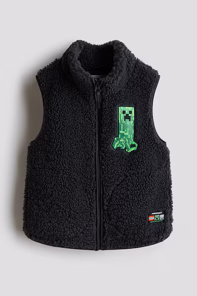 Жилет из меха с узором- Заказать в России