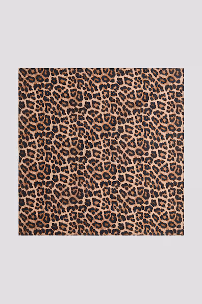 Хлопковый платок с принтом- Заказать в России