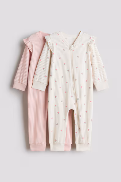 Пакет из 2 комбинезонов из хлопка