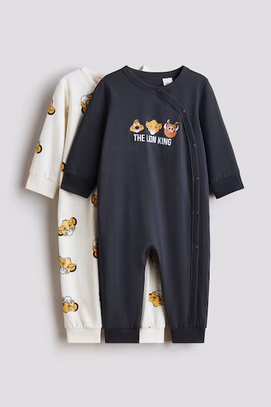 Пакет из 2 пижам в принт