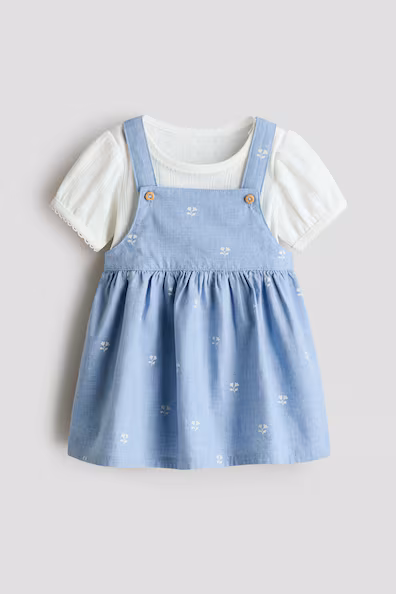 Комплект платья и боди