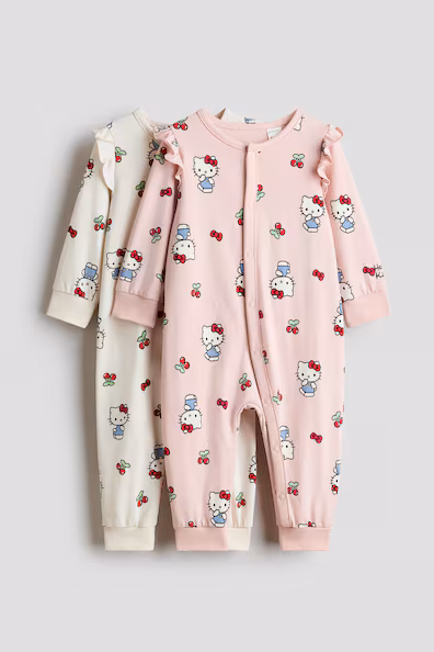 Набор из 2 пижам с принтом- Заказать в России