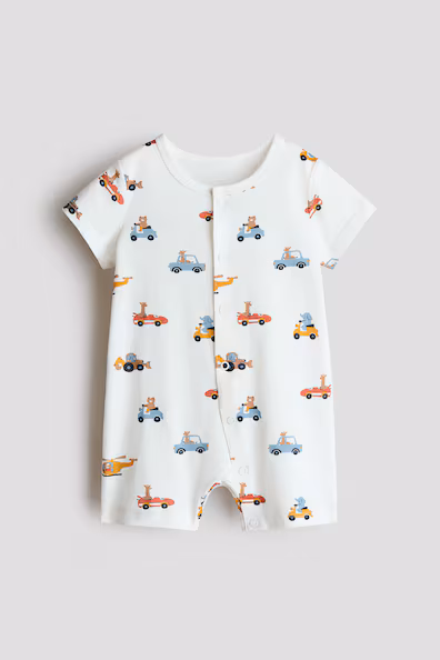 Комбинезон из хлопка короткого покроя- Заказать в России