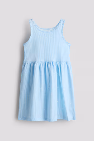 Платье из хлопка с принтом- Заказать в России