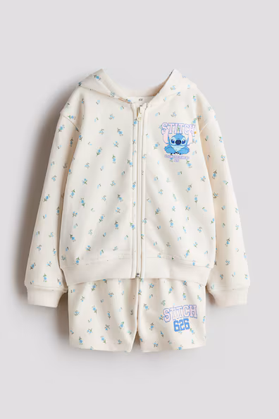 Набор из 2 предметов из принтованного мольтона