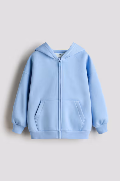 Оверсайз пальто с капюшоном и молнией