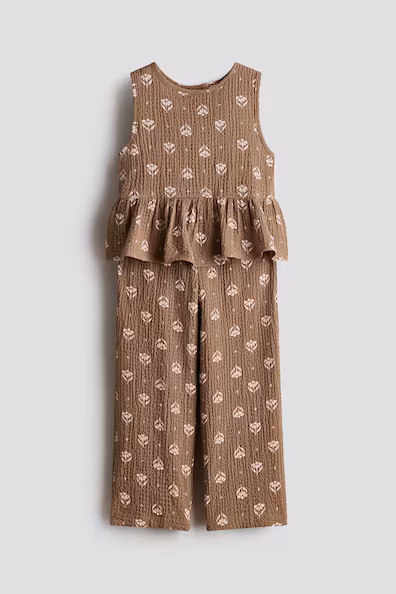 Комплект из 2 предметов из мятого джерси