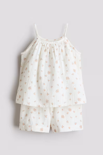 Набор из 2 предметов из муслина хлопка- Заказать в России