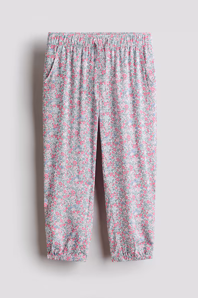 Брюки-джоггеры из ткани