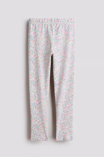 Леггинсы в принтованном джерси- Заказать в России