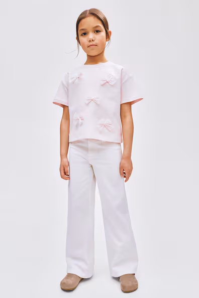 Джинсы wide leg