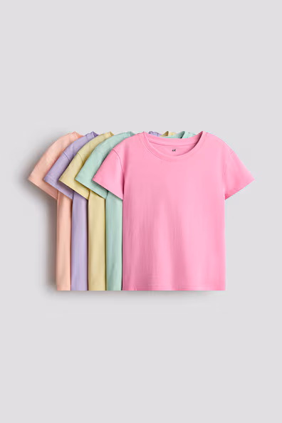 Набор из 5 футболок