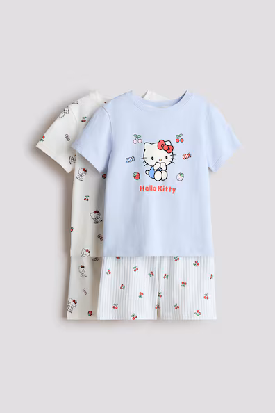 Набор из 2 пижам с принтом- Заказать в России