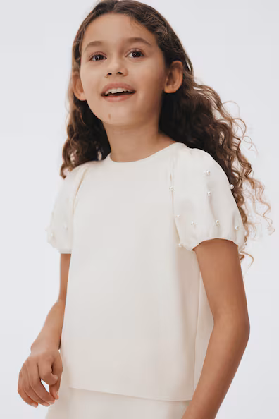 Свитер из тонкой вязаной ткани с бисером- Заказать в России